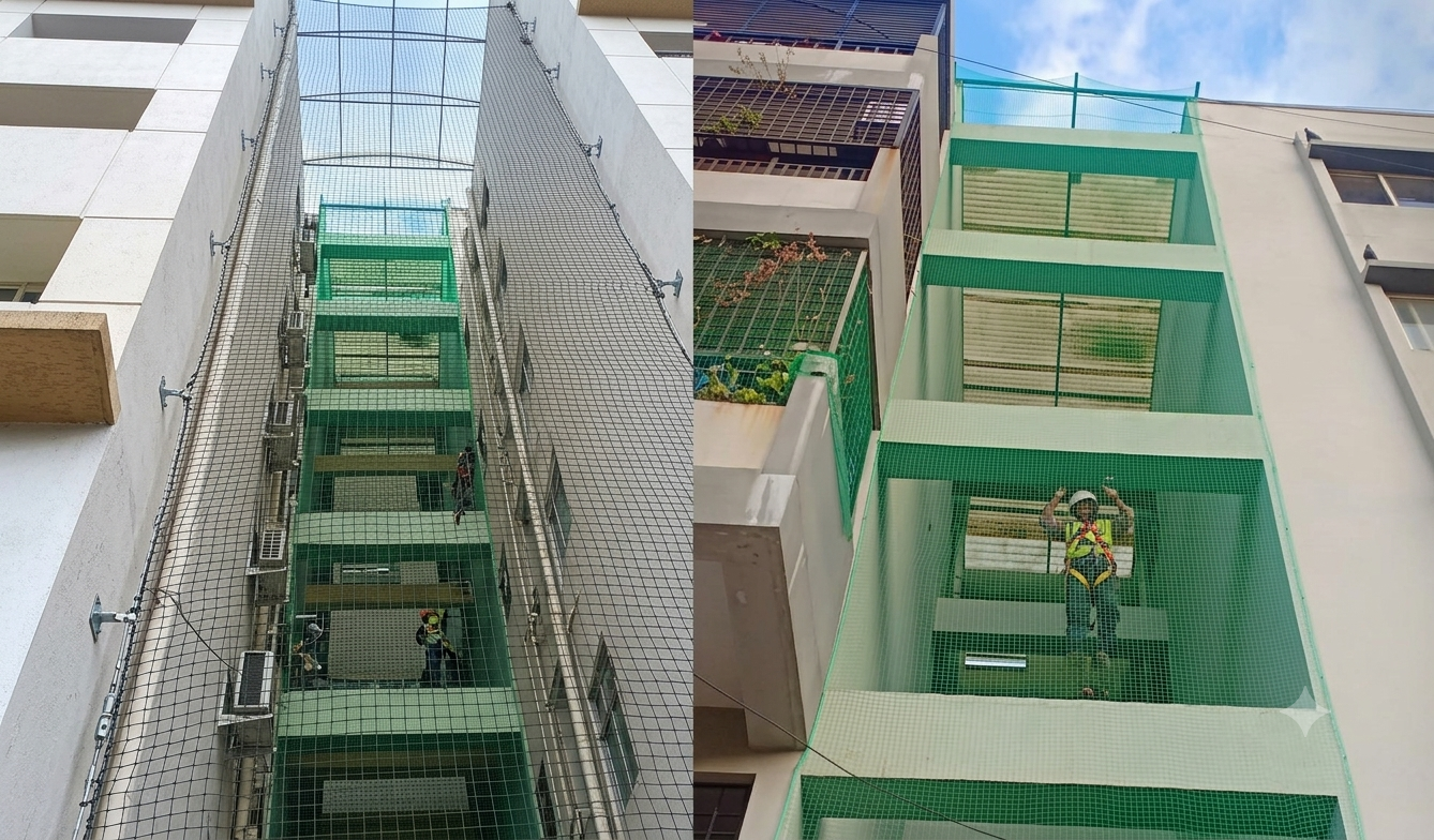 Duct Area Safety Nets in Bangalore