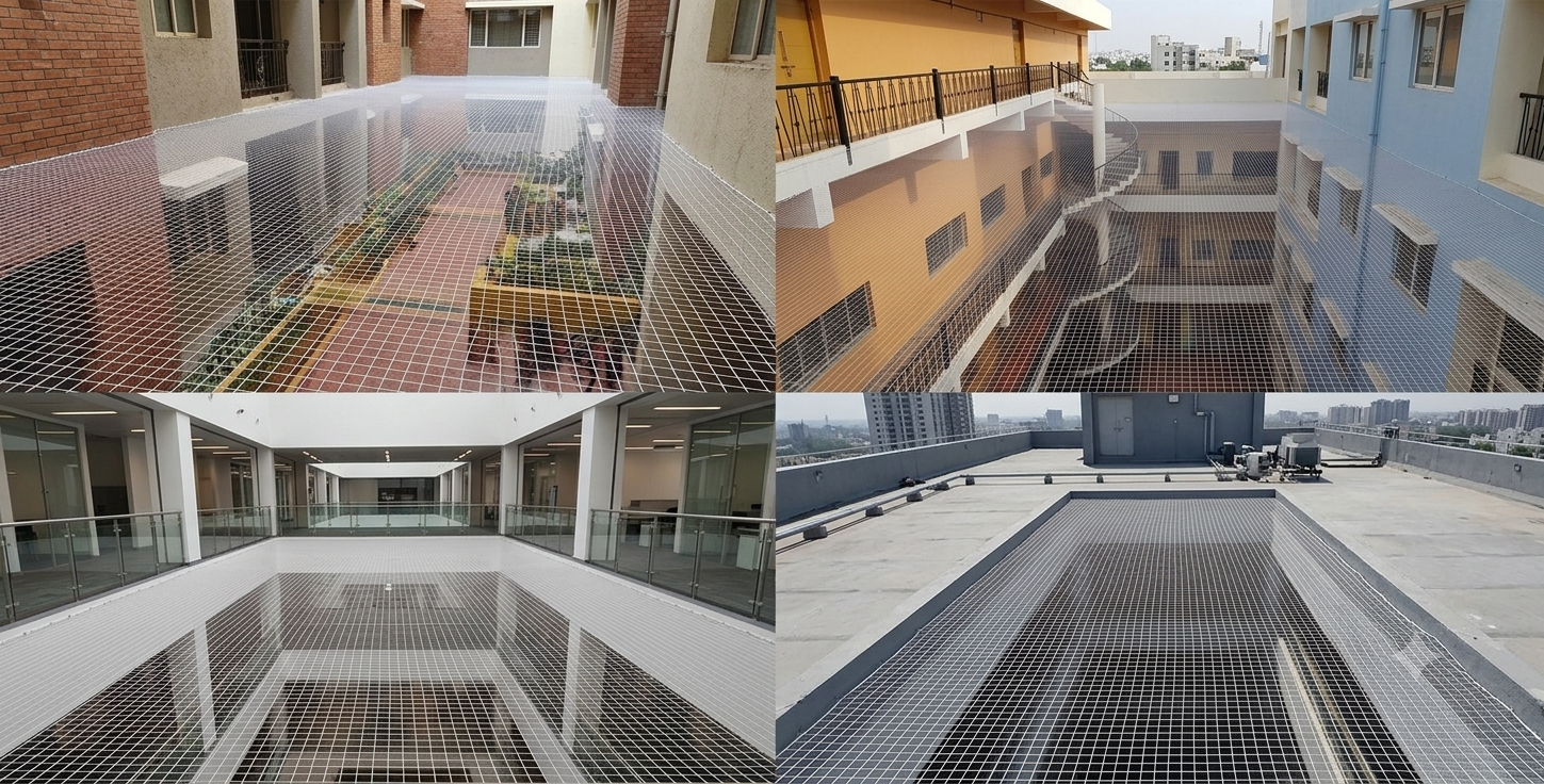 Open Area Safety Nets in Bangalore